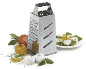 Four-Sided Grater with catch