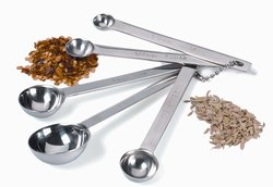 RSVP Endurance stainless steel 5 piece measuring spoon set
